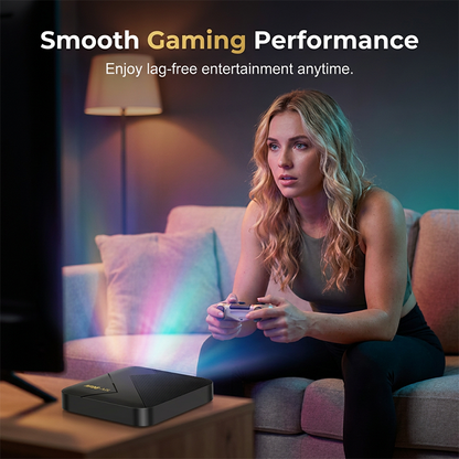🔥Promoção Imperdível de 2026: 50% de desconto🔥Android TV Box com Bluetooth