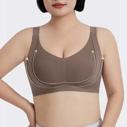 ✨👙 Sutiã sem costura com cobertura total – conforto, sustentação e modelagem perfeita