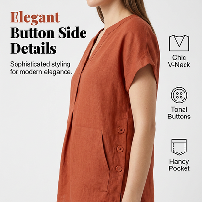 🌿☀️ Conjunto feminino de verão 2 peças – leve, elegante e confortável para viagens