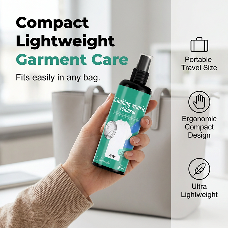 👕✨ Spray Alisador Instantâneo de Roupas – Remove Rugas em Segundos Sem Ferro de Passar