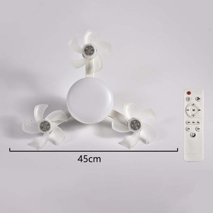 💡🌀 Ventilador de teto LED moderno com controle remoto – conforto e iluminação 2 em 1