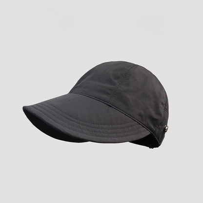 🔥50% הנחה!👒כובע שמש עם קוקו מתכוונן ונושם לנשים