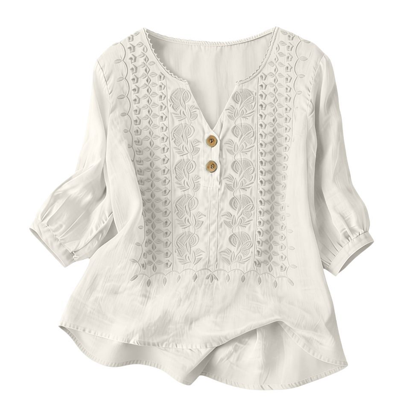 ⌛Oferta por tempo limitado — Camiseta feminina de manga curta, estilo artístico e respirável