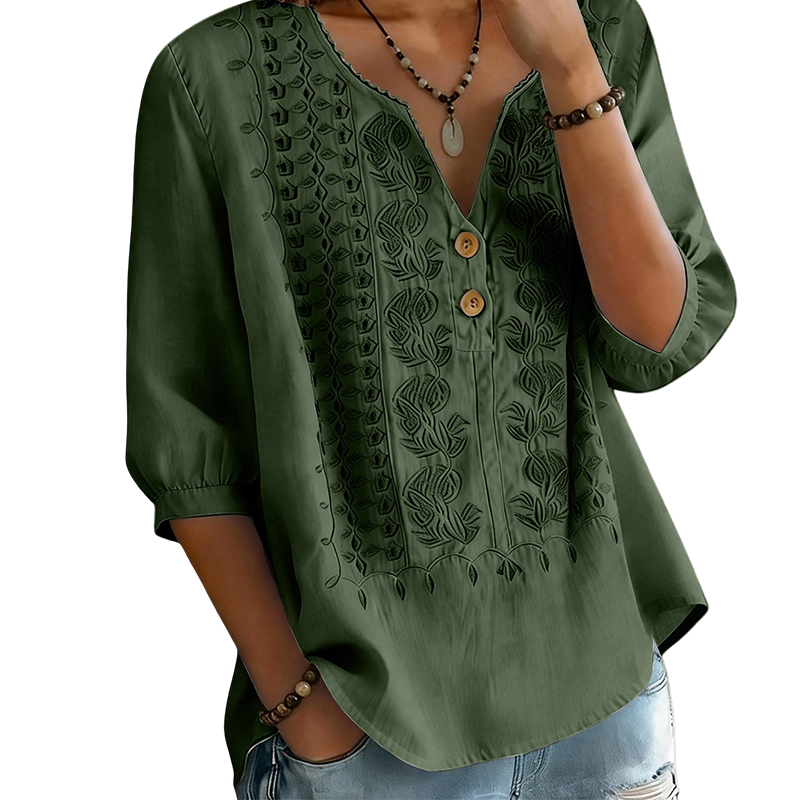 ⌛Oferta por tempo limitado — Camiseta feminina de manga curta, estilo artístico e respirável
