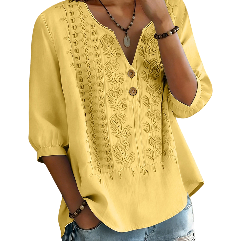 ⌛Oferta por tempo limitado — Camiseta feminina de manga curta, estilo artístico e respirável