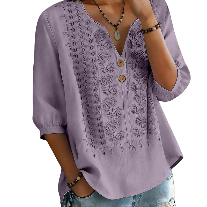 ⌛Oferta por tempo limitado — Camiseta feminina de manga curta, estilo artístico e respirável