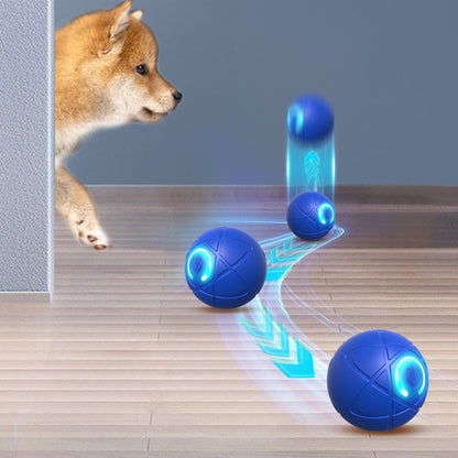 ⏰🔥LIMITED TIME 50% OFF!🔥50K+ SOLD!   🐾 AUTO-BOUNCING SMART PET BALL WITH REMOTE CONTROL— 3 Interactive Modes | Chew-Resistant E-TPU | USB-C Rechargeable 🎾