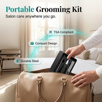 ✂️Conjunto profissional 3 em 1 para pedicure – Ferramenta de precisão para unhas em aço inoxidável ✨