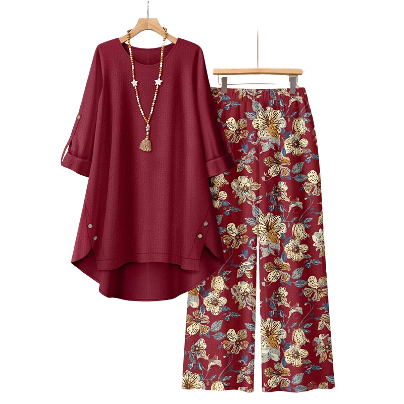 💥50% de desconto nas novidades — Blusa feminina de algodão e linho com manga curta