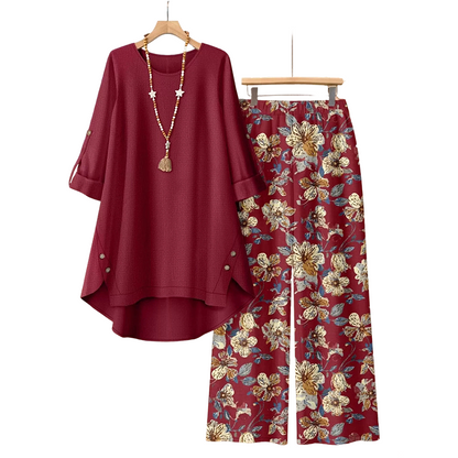 💥50% de desconto nas novidades — Blusa feminina de algodão e linho com manga curta