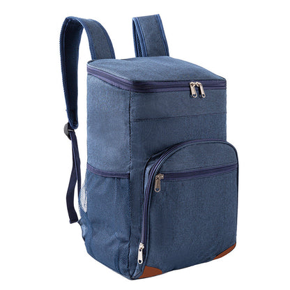 Mochila térmica isolada e à prova de vazamentos para piquenique