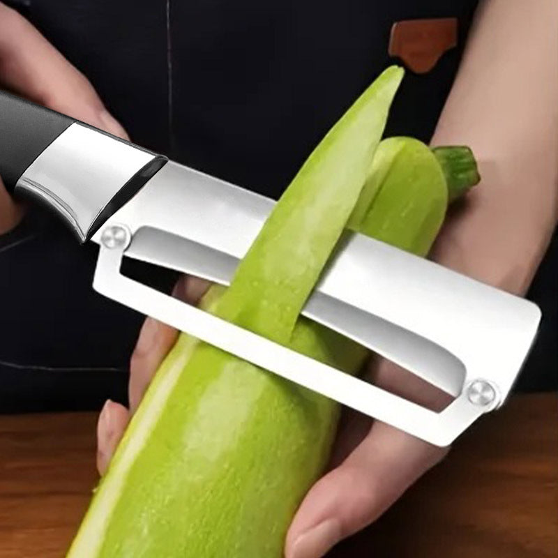 🔪✨ Descascador Multifuncional em Aço Inoxidável – Rápido, Resistente e Ultra Preciso