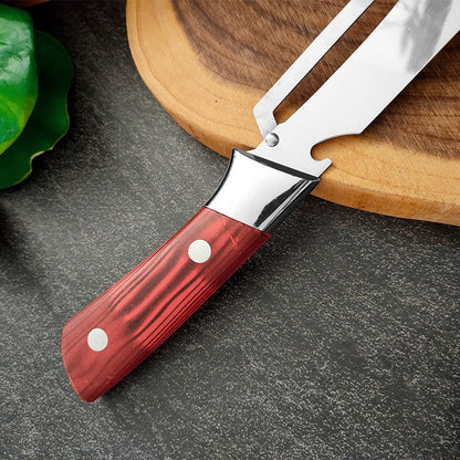 🔪✨ Descascador Multifuncional em Aço Inoxidável – Rápido, Resistente e Ultra Preciso