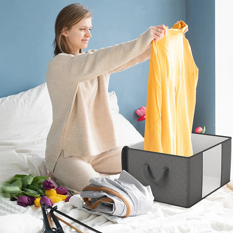 ⌛Promoção por tempo limitado-Saco de grande capacidade para guardar roupas e colchas