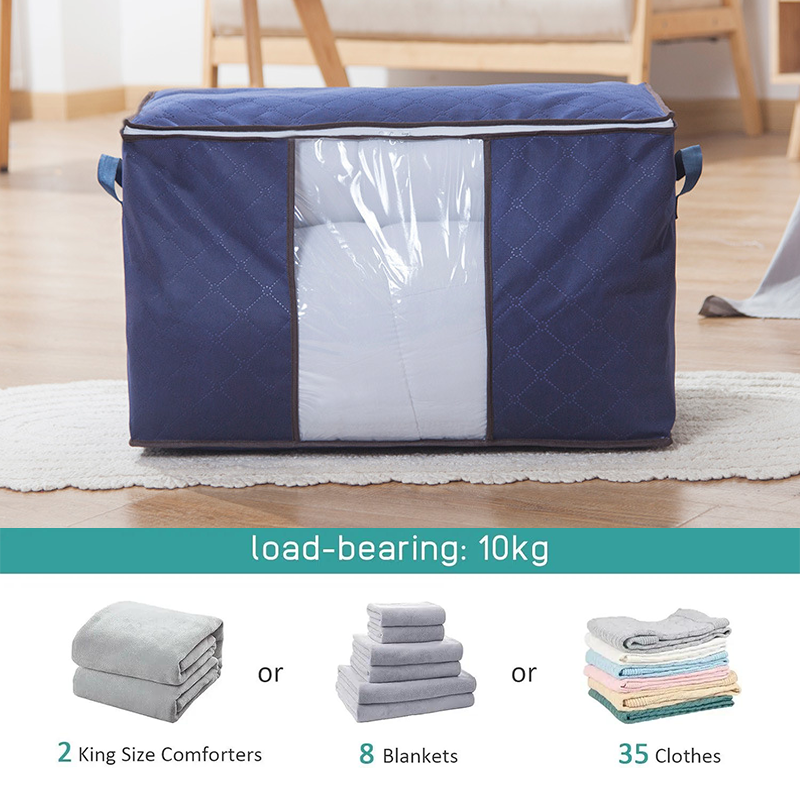 ⌛Promoção por tempo limitado-Saco de grande capacidade para guardar roupas e colchas