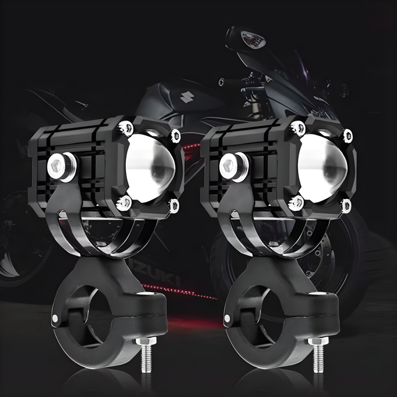 🎉 Promoção 2026 — Mais de 40.000 unidades vendidas! 🏍️ Faróis LED universais para motocicletas – Feixe duplo e à prova d’água para todas as condições climáticas 💡