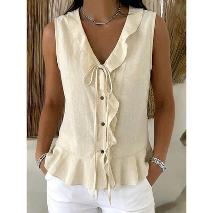 טופ קליל עם עיטורי מלמלה