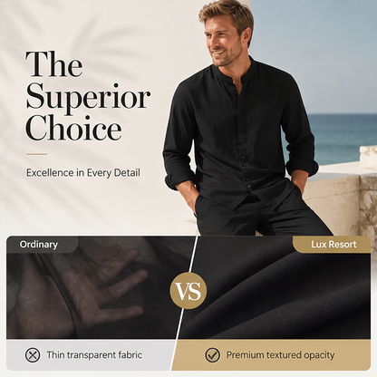 Men's Minimalist Casual Shirt and Pants Set
