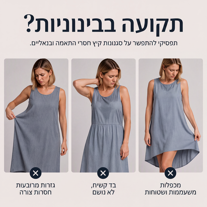 שמלת ג'ינס נשית ללא שרוולים עם שוליים א-סימטריים