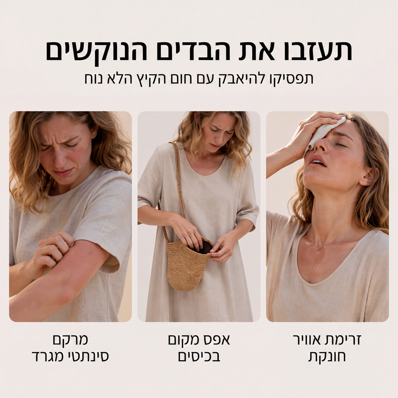 שמלת נשים עם שרוולים ארוכים בצבע אחיד