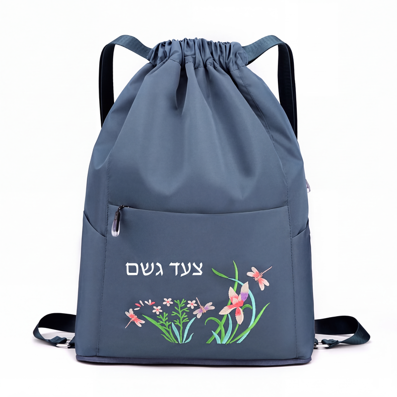 תיק גב וינטג' לנשים עם שרוך מתקפל