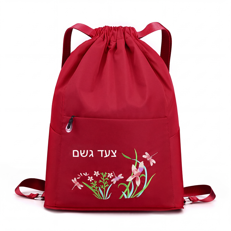 תיק גב וינטג' לנשים עם שרוך מתקפל